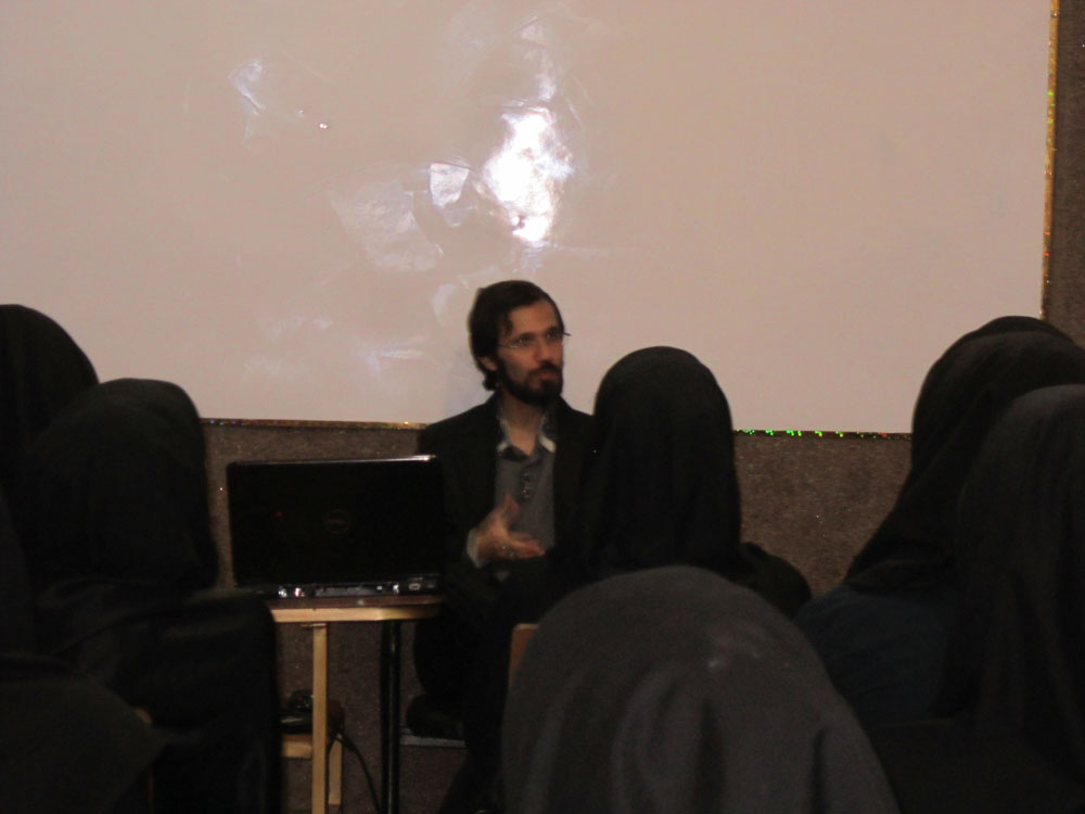 جلسه با دانش آموزان سال 1388