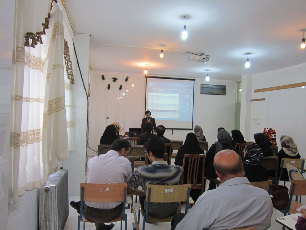 گزارش تصویری همایش اولیا و دانش آموزان سال 1391 مهندس حسینی