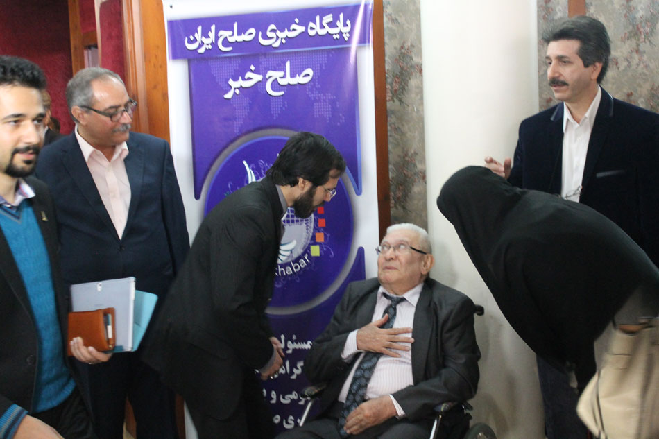 مهندس حسینی و پرفسور حیدری پدر علم مذاکره ایران