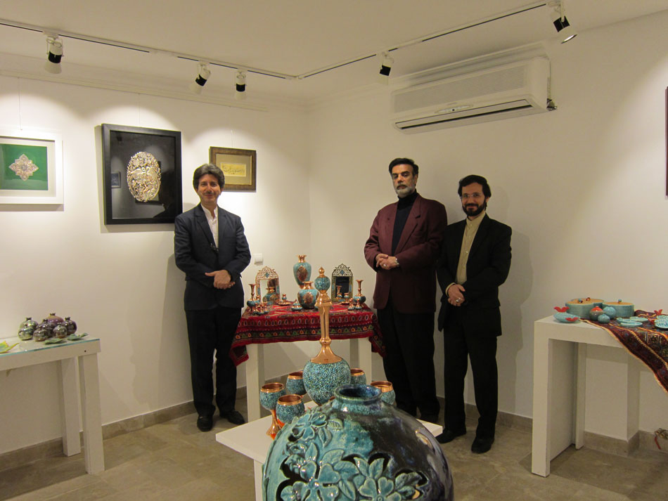 بازدید نمایشگاه هنرهای دستی آفرینش مهندس حسینی