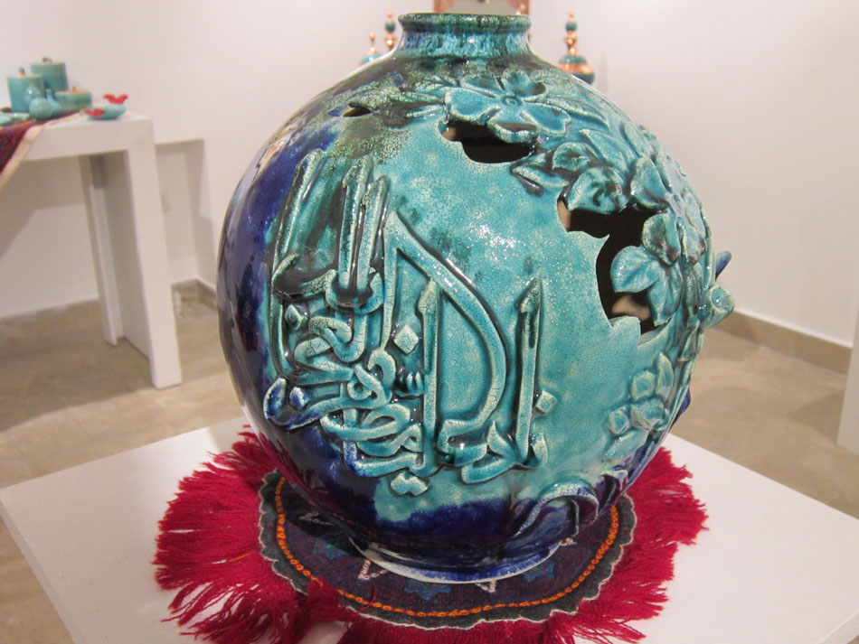 بازدید نمایشگاه هنرهای دستی آفرینش