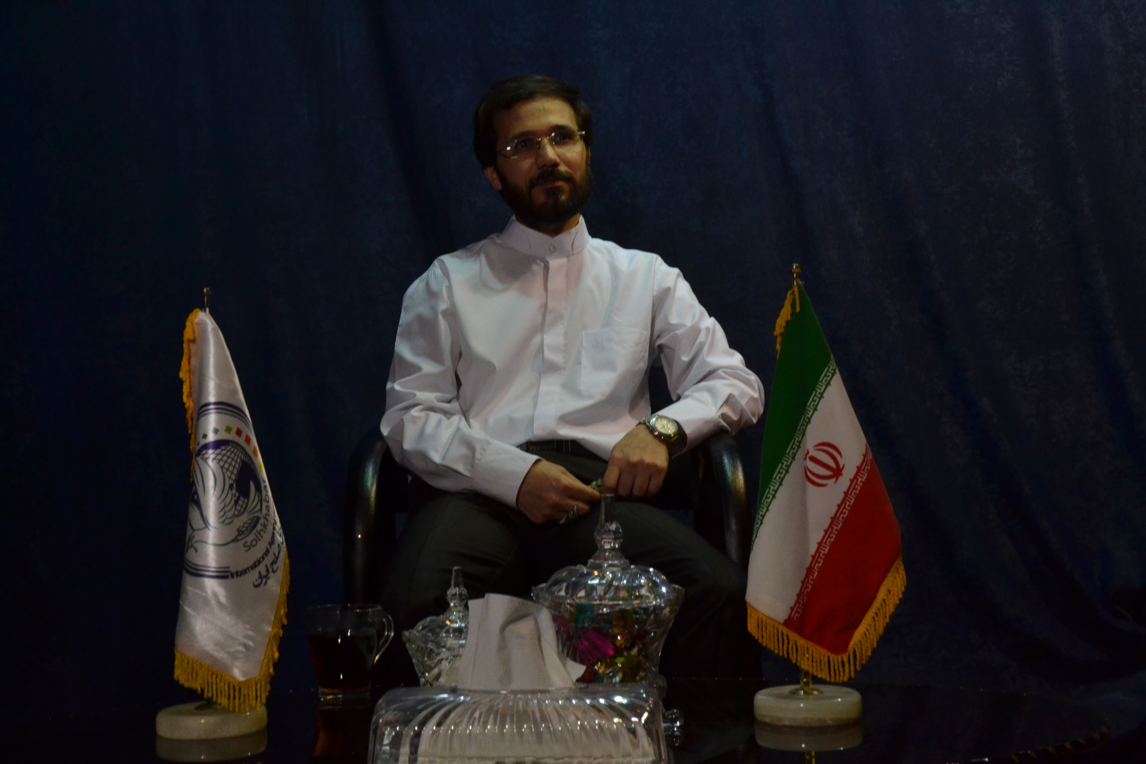 گفتگو خبرگزاری صلح با مهندس حسینی