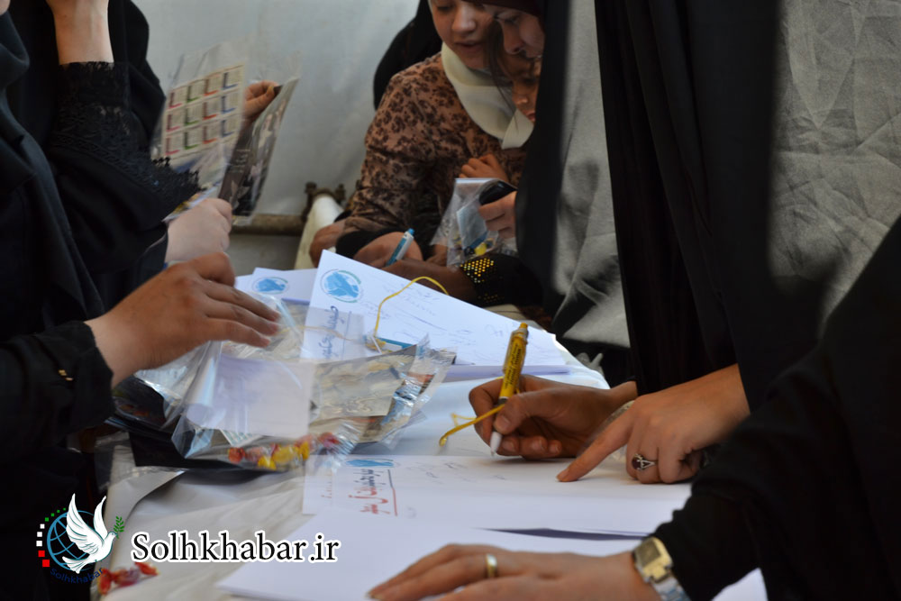 غرفه فرهنگی موسسه بین المللی صلح در سالگرد رحلت امام (ره)