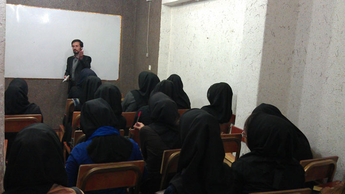 جلسه با دانش آموزان سال 1392