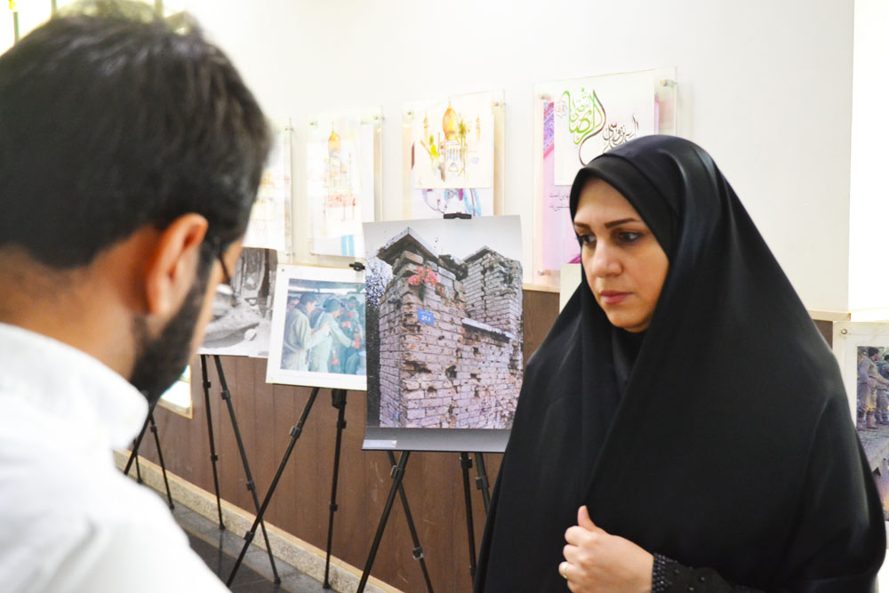 گزارش تصویری بازدید از نمایشگاه دفاع مقدس