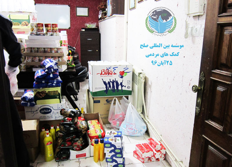 گزارش ارسال کمک های مردمی برای زلزله زدگان